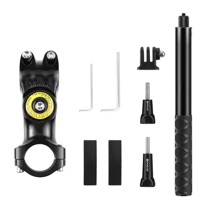 Motorcycle Camera Monopod Holder Bicycle Handlebar Mount Bracket Invisible Selfie Stick