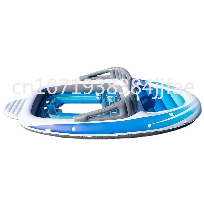 Cama Flotante Inflable De PVC Para 4-6 Personas, Barco Pirata, Corte, Fila Flotante Para Varias Personas