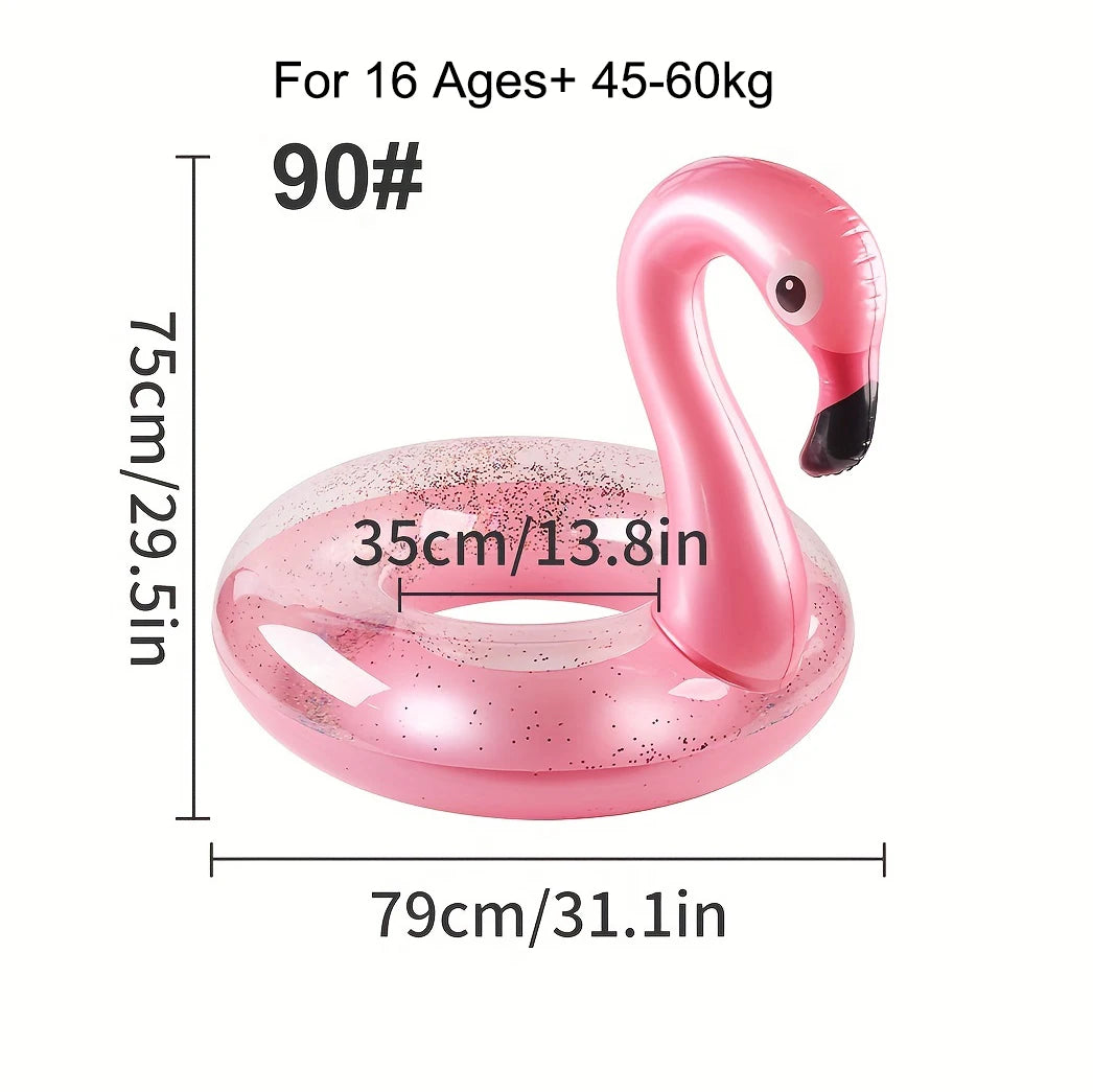 Flamingo Inflatable Pool Floats for Adults,Summer Beach Toys Swimming ring for Kids,Pool Floaties,Tubes for floating